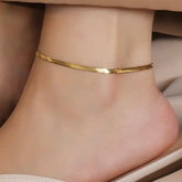 ADONIS SNAKE CHAIN ANKLET